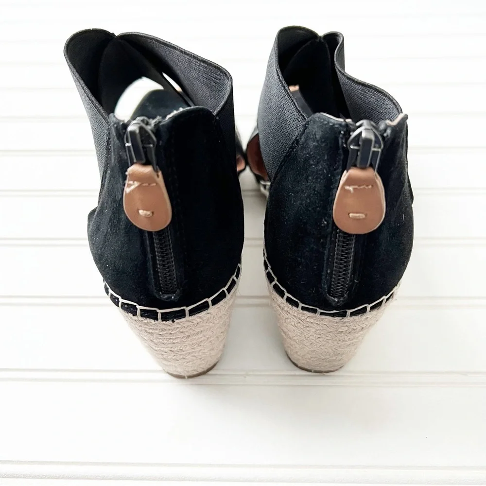 Gentle Souls Size 9.5 Colleen Espadrille Wedge Sandal